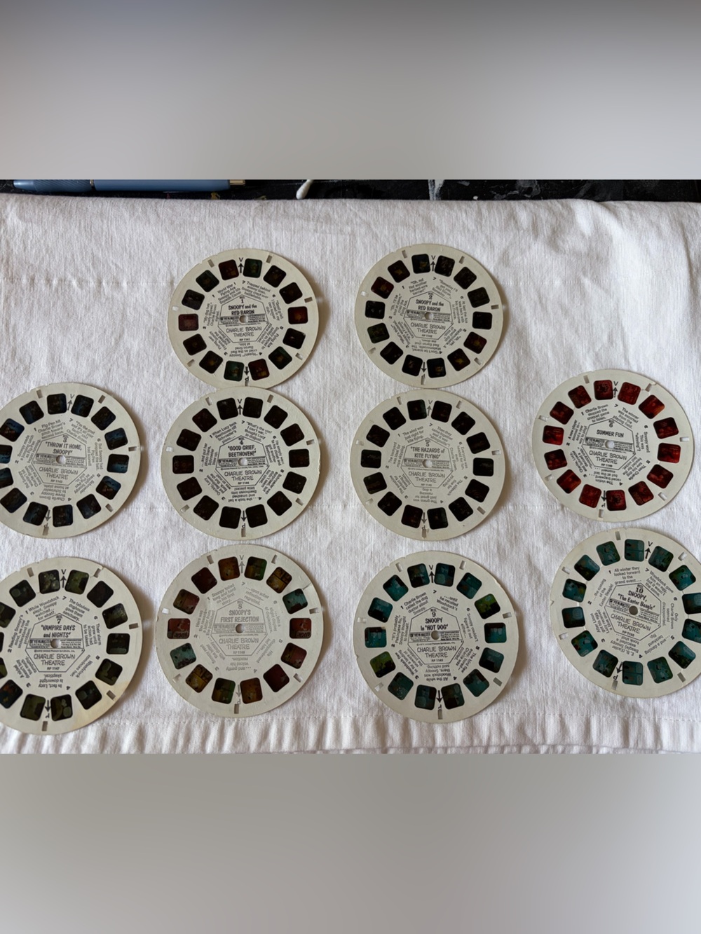 Snoopy bundle vintage View-Master Reels.